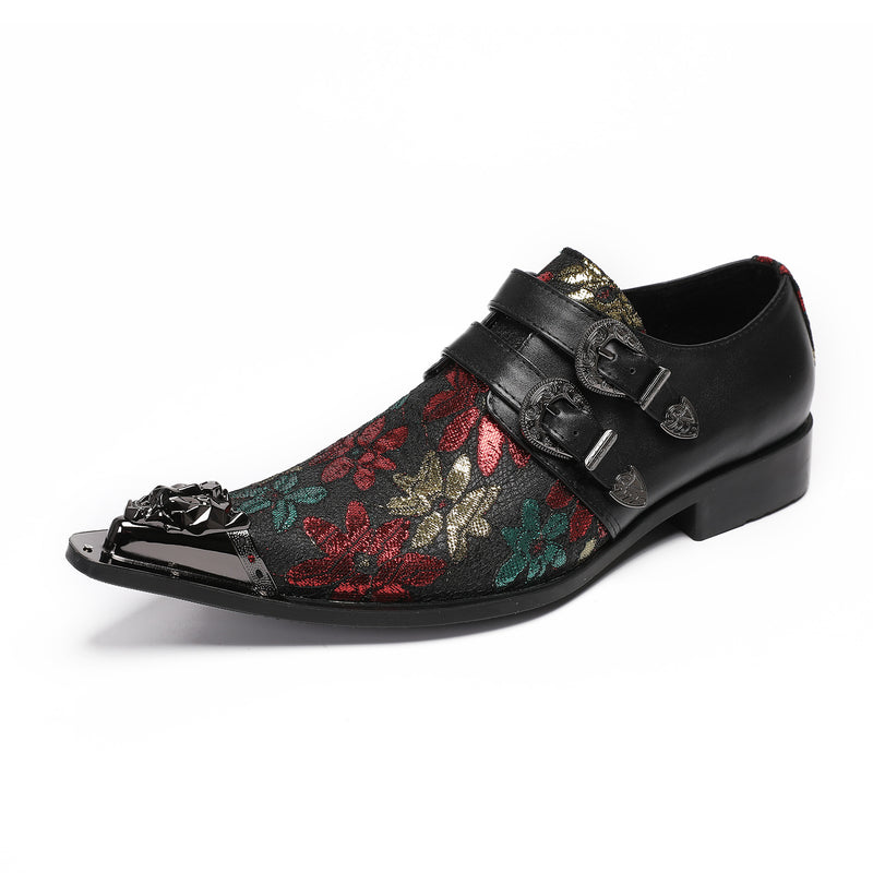 Men's Leather Derby Formal Shoes, Business, Wedding, Style 31