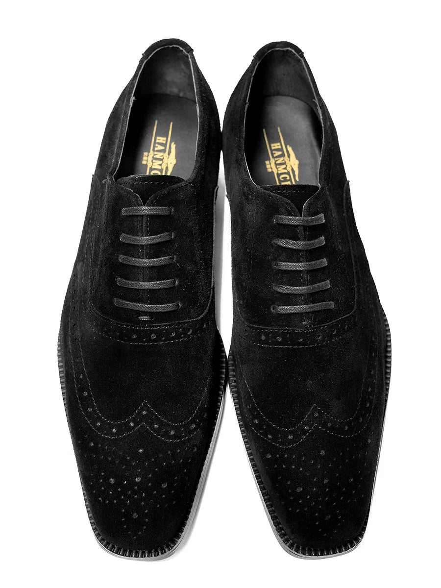 Men's Genuine Leather Leather Shoes, Suede, Business