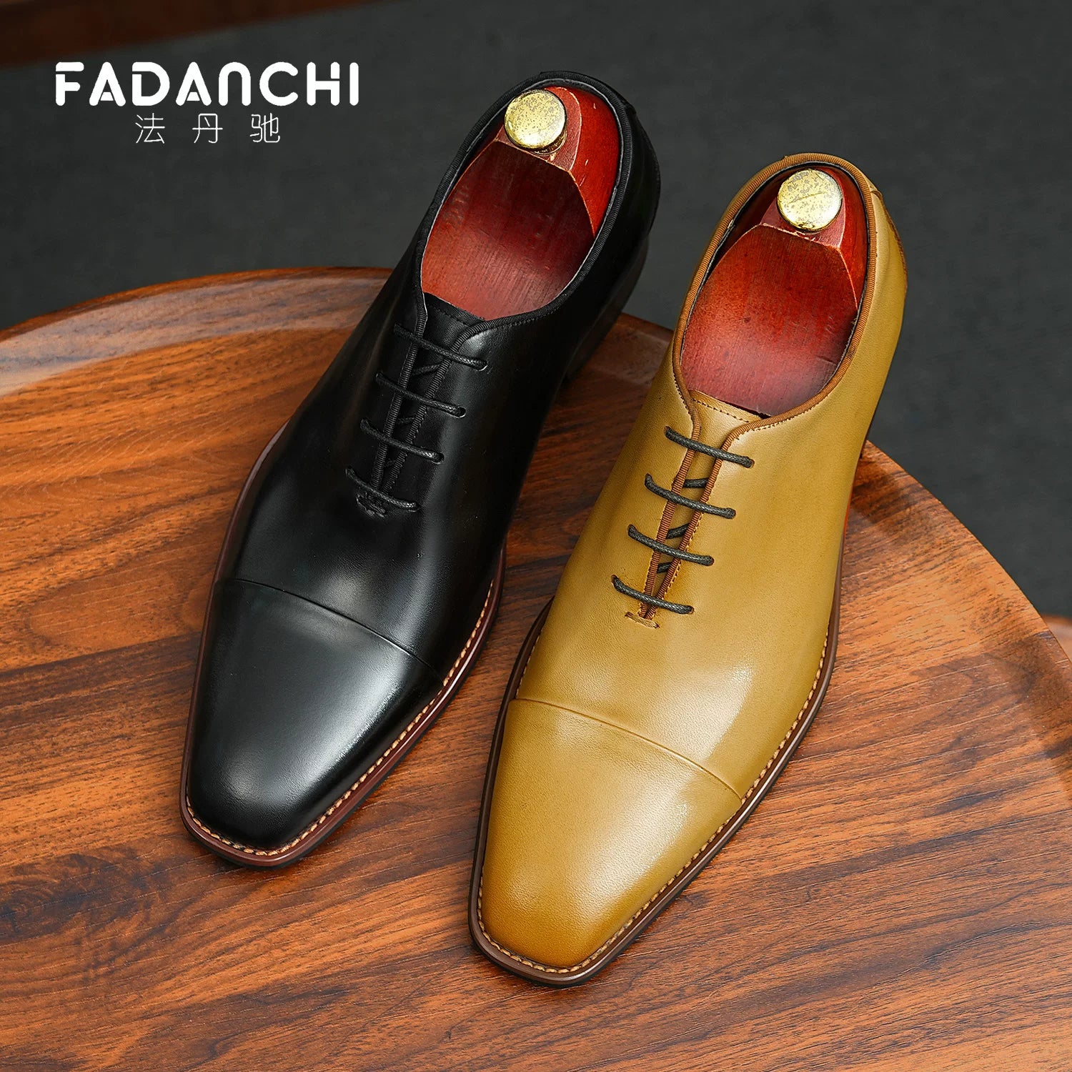 Men's Genuine Leather Leather Shoes, Business, Formal