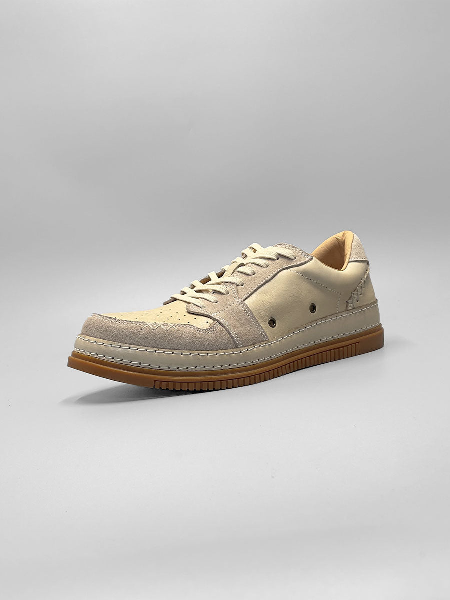 Aries guangzhou handmade shoes genuine leather first layer cowhide fashionfashiontrendyeasiest for matchmenniche style sneakers trendy shoes