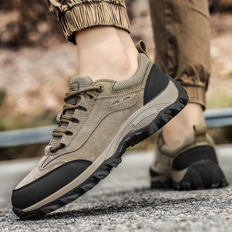 Autumn/winter anti-slip, wear-resistant, breathable sports & hiking shoes for men - cross-border bestseller, lightweight outdoor trekking shoes