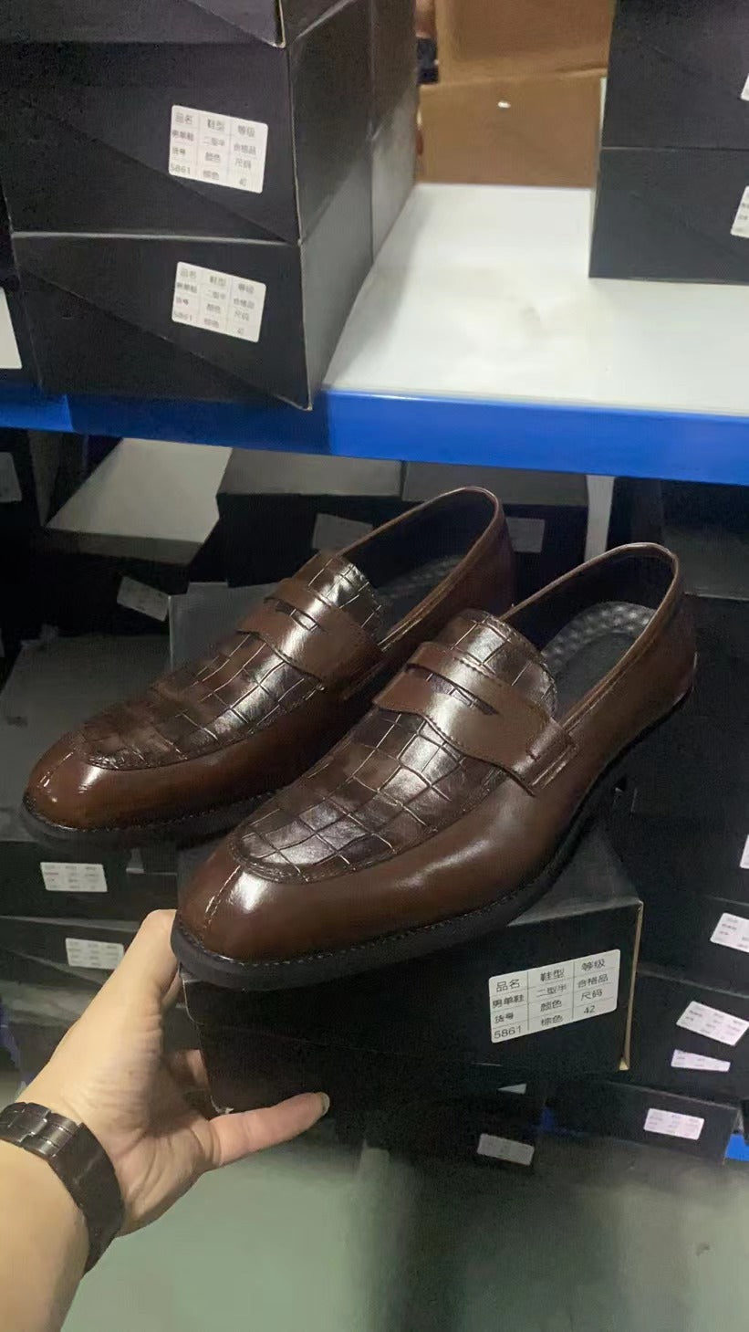 Men's Black Leather Formal Shoes – Style 63