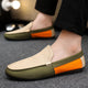 Spring/summer casual sneakers, trendy loafers, men's slip-ons, moccasins, one-step shoes, men's foot