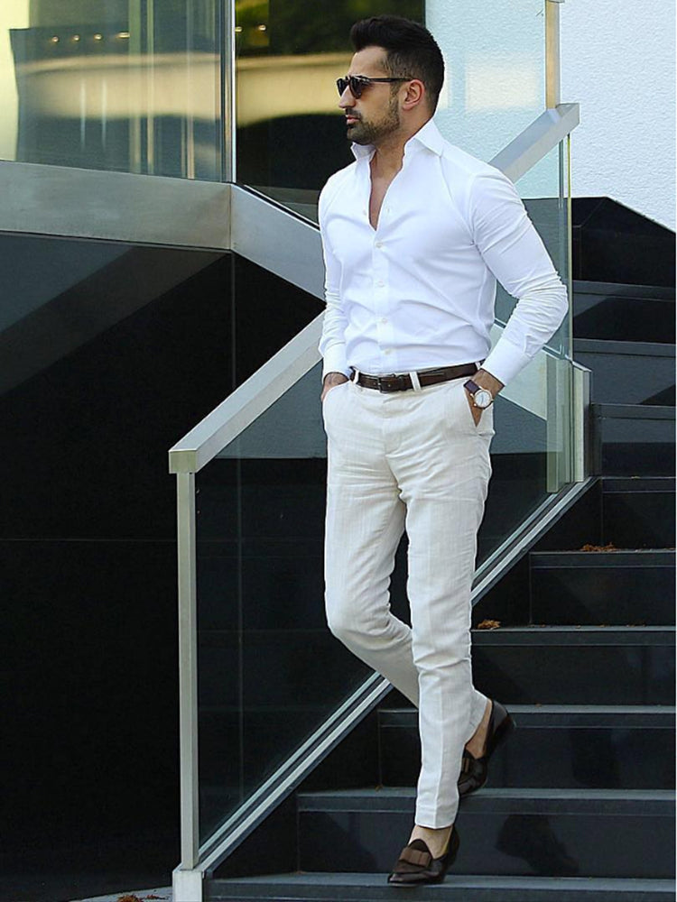 British style cowhide and nubuck leather bow banquet wedding men's loafers European and American footwear trendy formal leather shoes