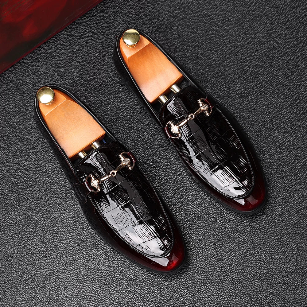 Men's Loafers, Pointed Toe, Slip-On