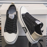 2026 spring/autumn canvas shoes: new breathable, versatile skate shoes for men - soft sole, casual, trendy, and stylish canvas sneakers