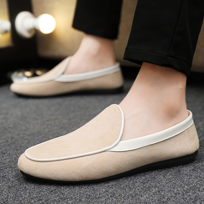 Spring autum social casual shoes trendy shoes beanie shoes men's lazy shoes loafers slip-on men's sh 6