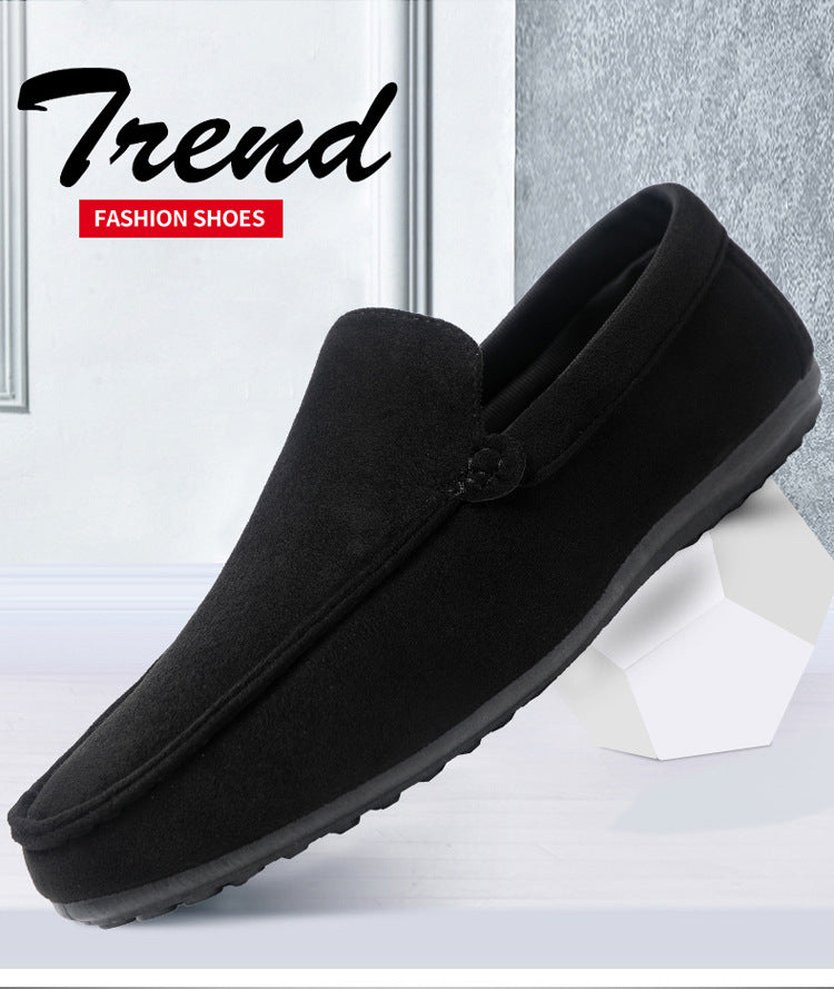 Spring autum social casual shoes trendy shoes beanie shoes men's lazy shoes loafers slip-on men's sh 7
