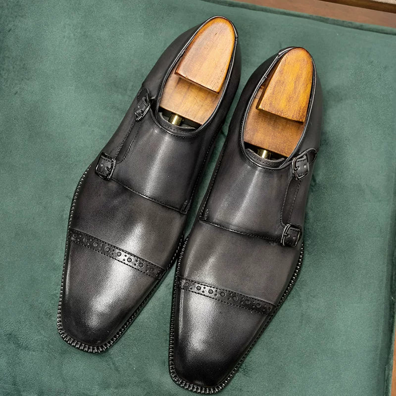 Men's Genuine Leather Leather Shoes, Business, Formal