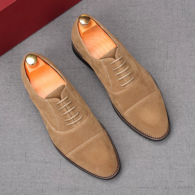 Men's Derby Shoes, Height Increasing, Korean Style