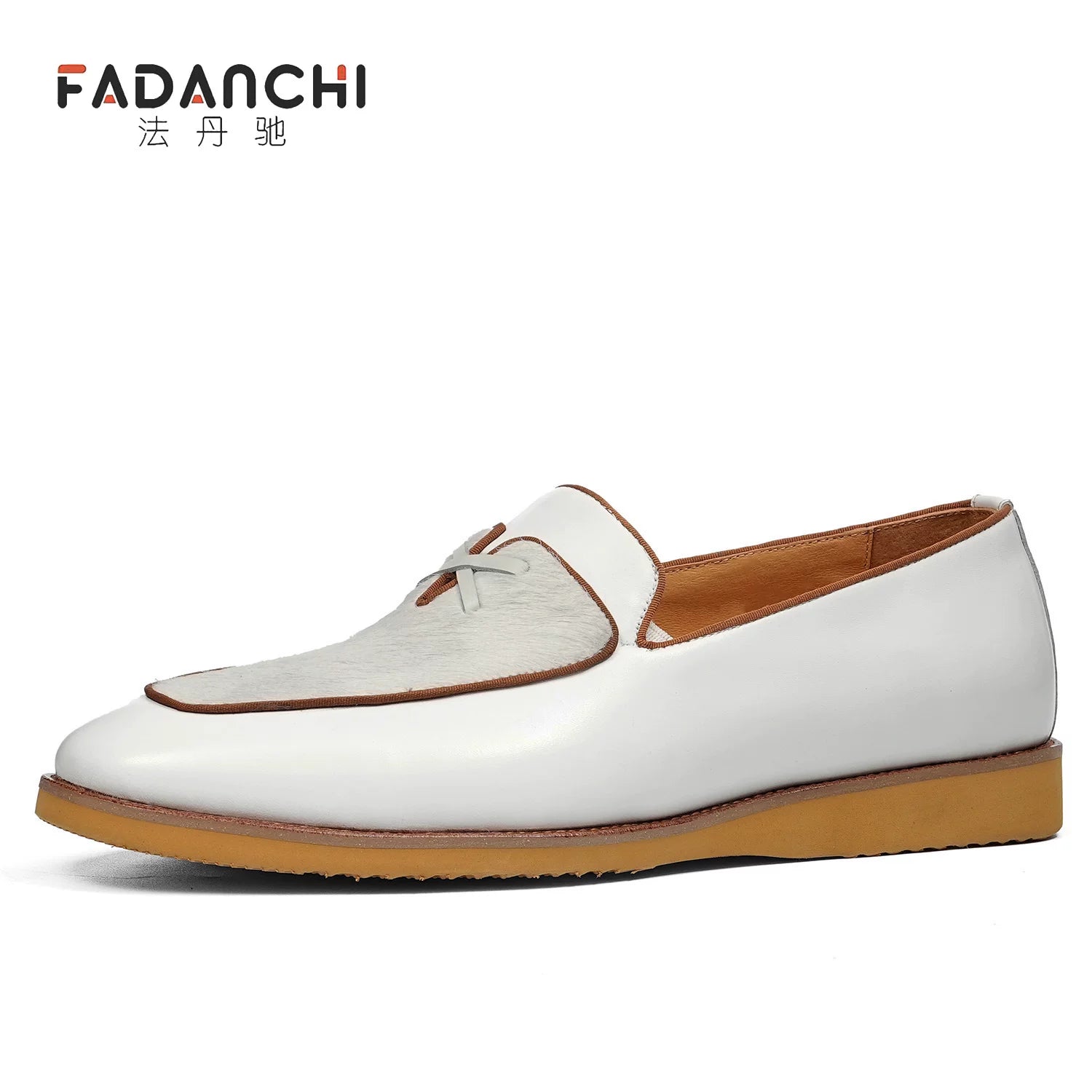 Men's Genuine Leather Loafers, Breathable, Slip-On