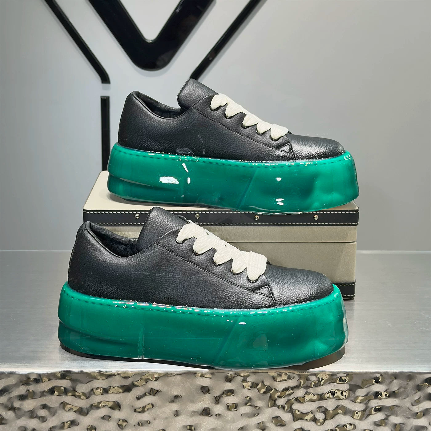 Men's Height-Increasing Platform Trendy Skate Shoes 2026 New