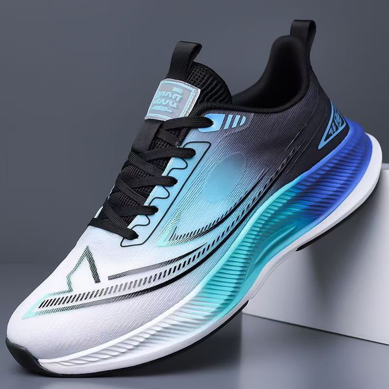Spring men's fishnet breathable fashion outdoor trendy lightweight versatile running sports shoes - direct from the manufacturer