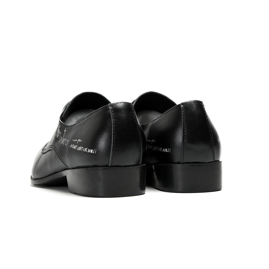 Men's Leather Casual Shoes – Business – Style 522