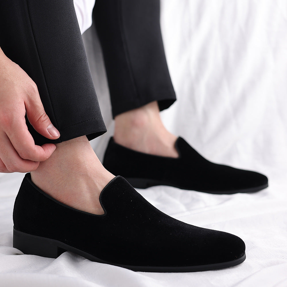2026 new one-pedal shoes versatile wear-resistant casual four-season men's light foot cover lazy loafers men's shoes 7