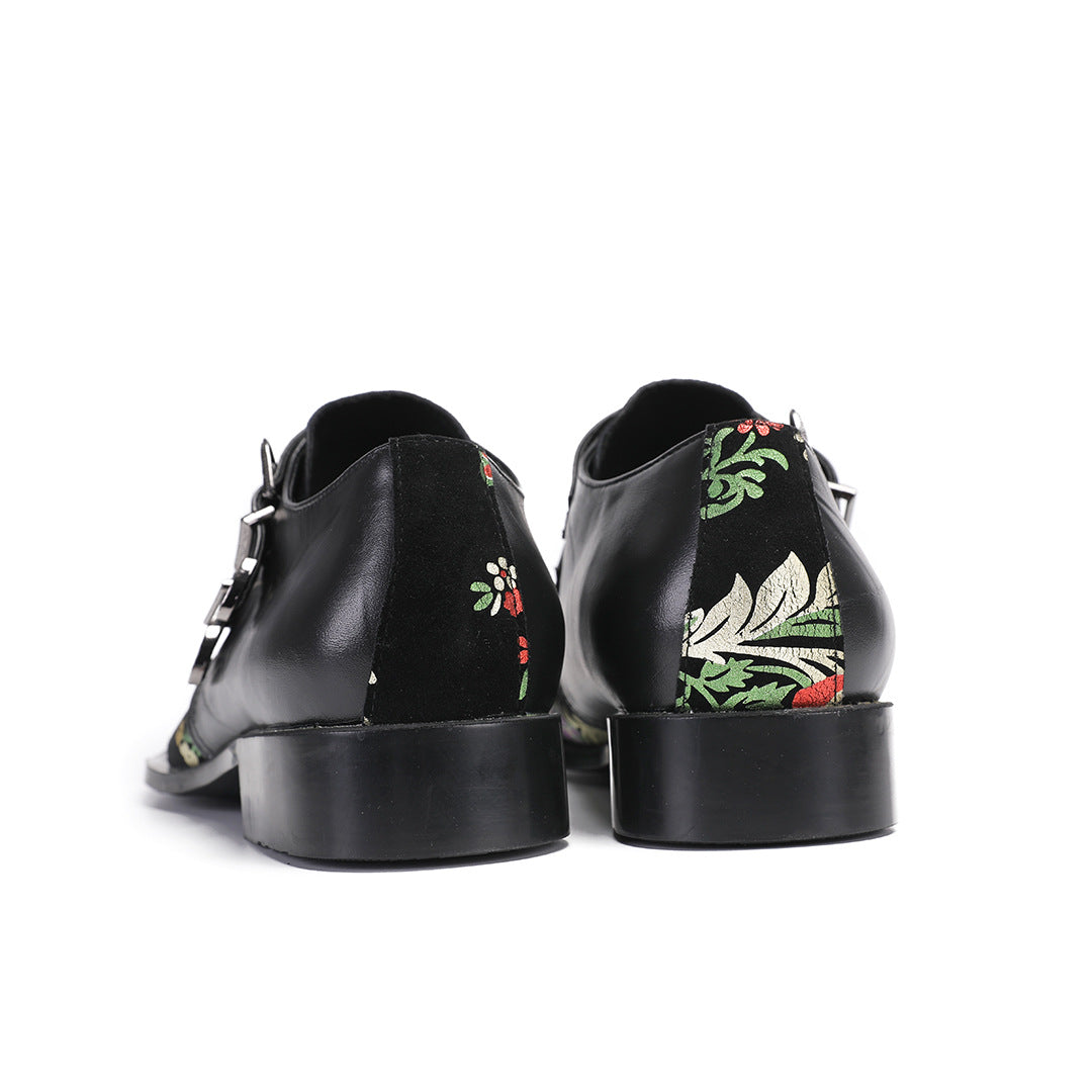 Men's Leather Loafers – Breathable, Thick Sole