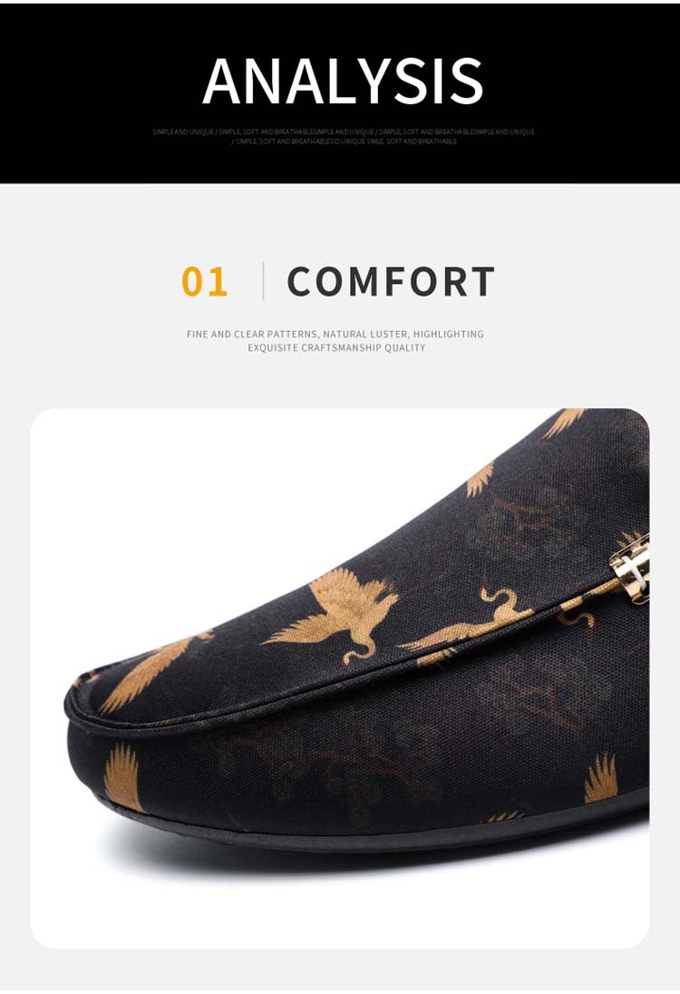 Spring/summer casual sneakers, trendy loafers, men's slip-ons, moccasins, one-step shoes, men's foot 8