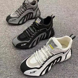 Men's shoes 2026 cross-border high-top sneakers, men's fashion casual shoes, versatile breathable comfortable men's dad shoes