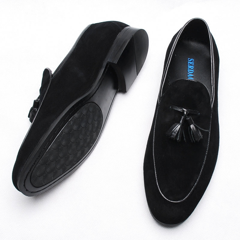 Men's Loafers, Slip-On, British Style
