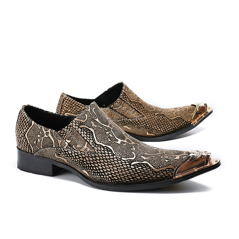 Men's Leather Shoes – Pointed Toe – Style 63