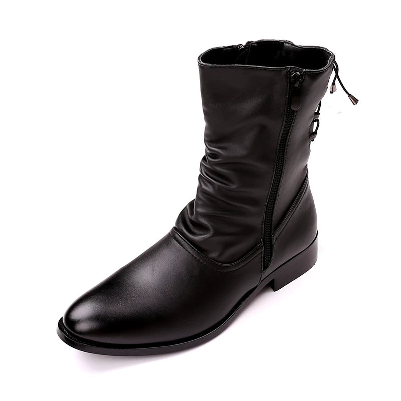 Men's Martin Boots, Height Increasing, British Style