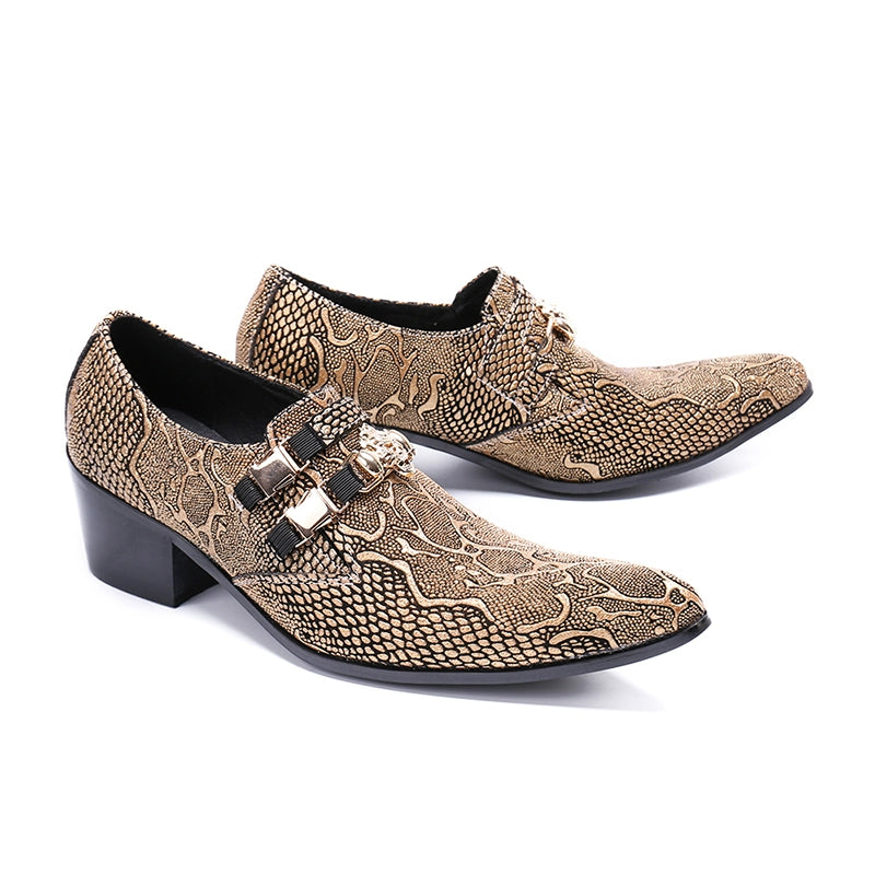 Men's Leather Formal Shoes – Business, Breathable – Style 98