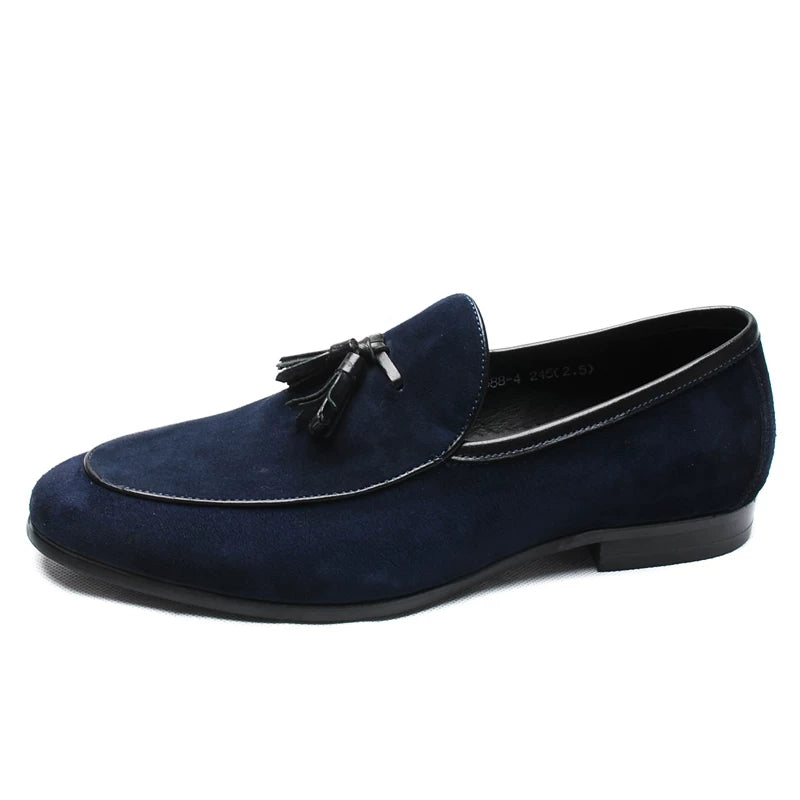 Men's Loafers, Slip-On, British Style