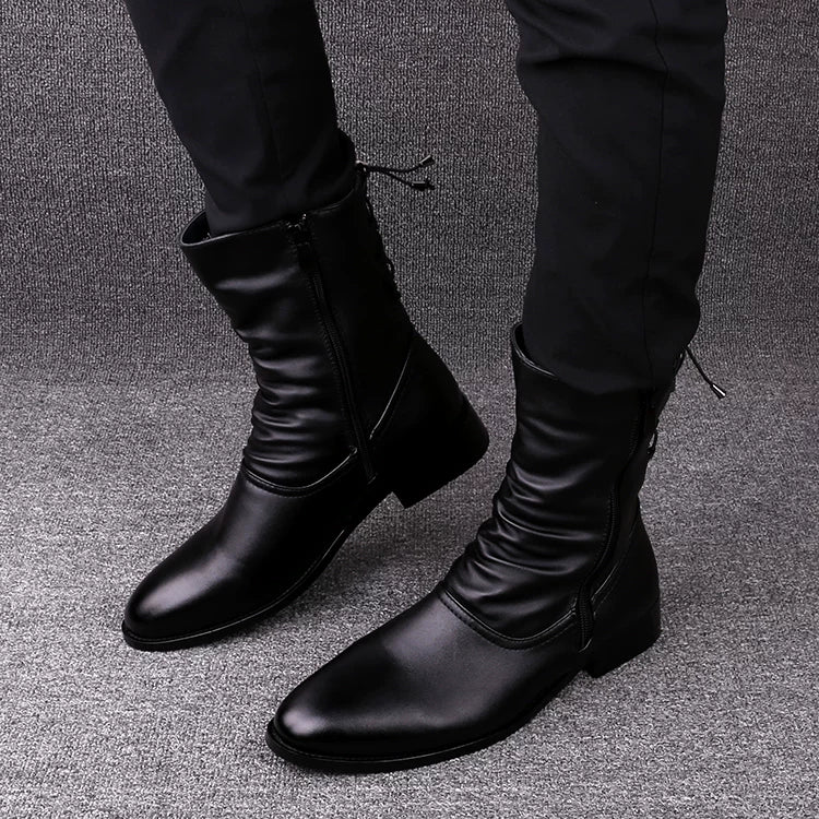 Men's Martin Boots, Height Increasing, British Style