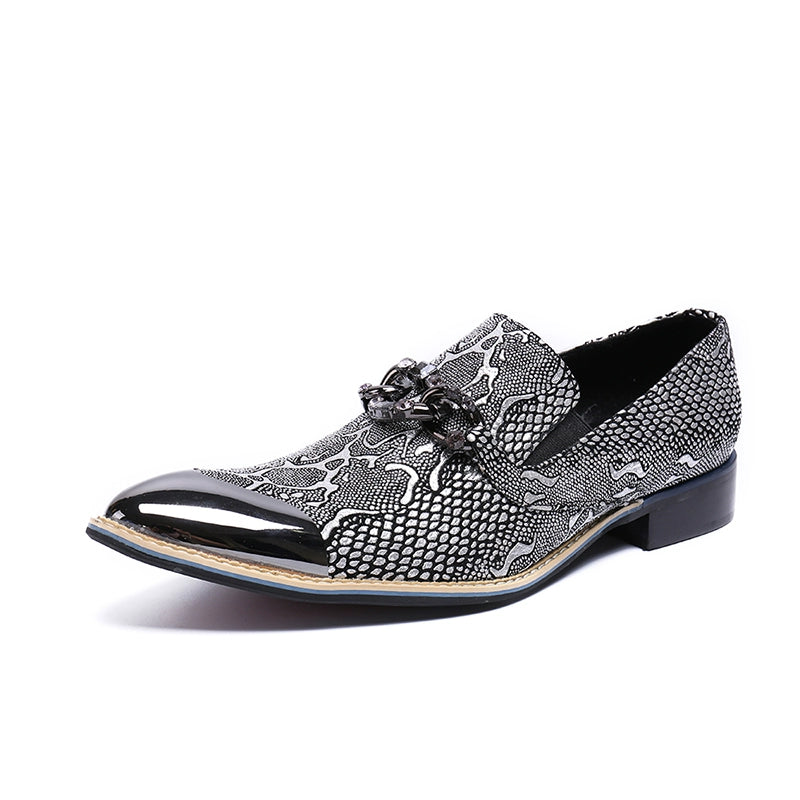 Men's Leather Casual Shoes – Business, British Style – Style 43