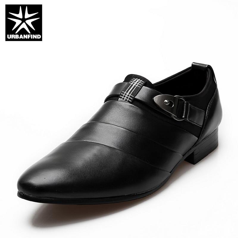 Men's Black Oxford Formal Shoes – Pointed Toe, Business