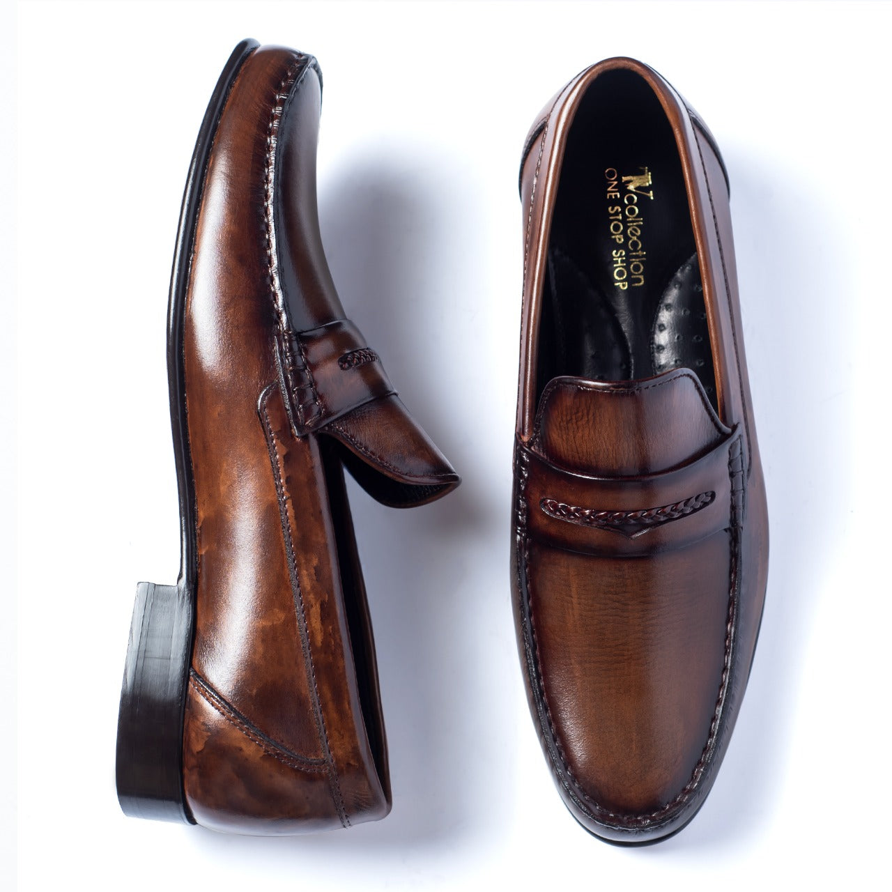 Men's Genuine Leather Shoes, Style 0247