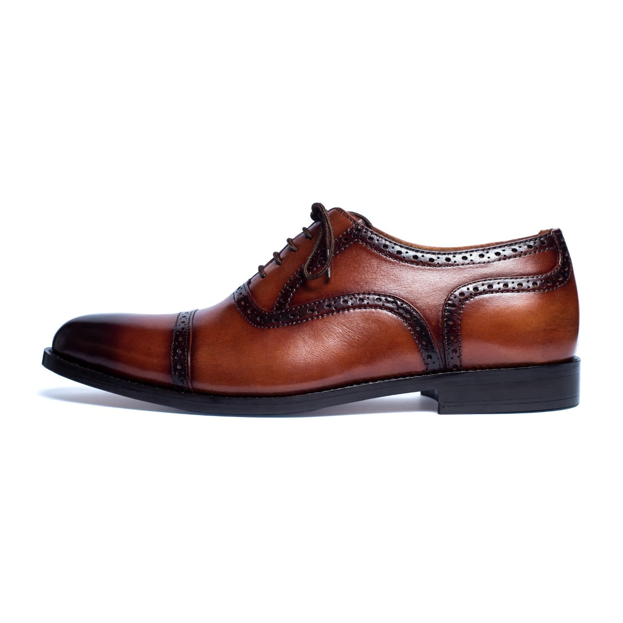 Men's Genuine Leather Formal Shoes, Style 6855