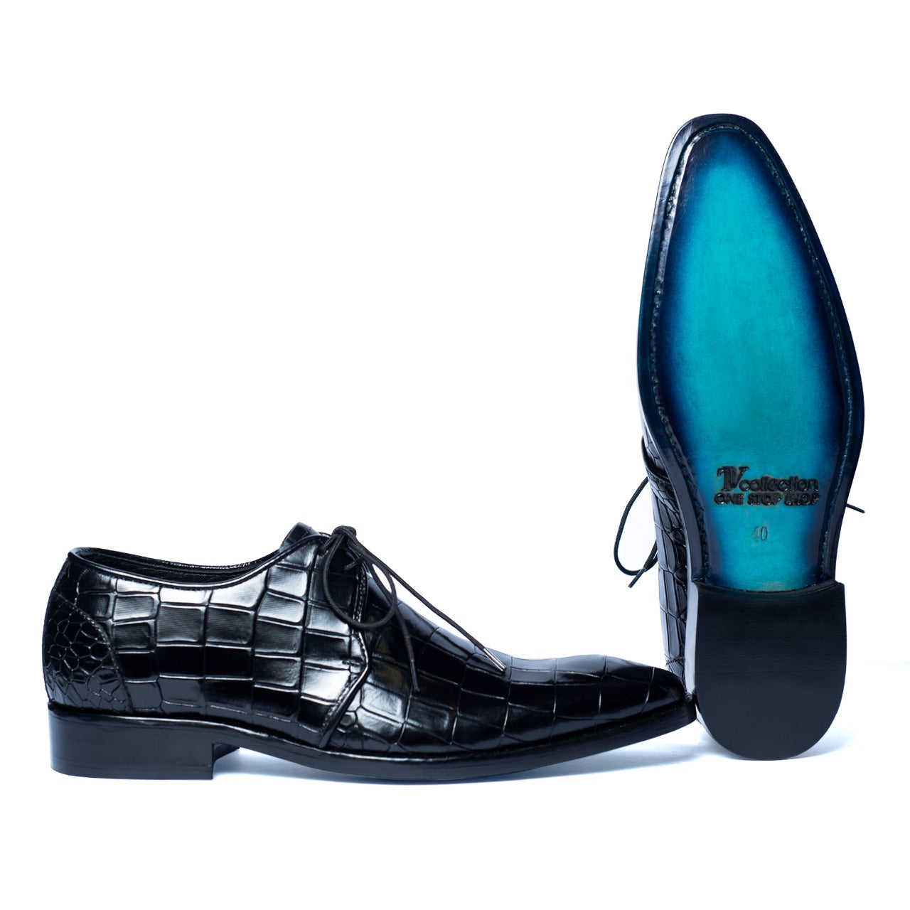 Men's Genuine Leather Shoes, Style 1143