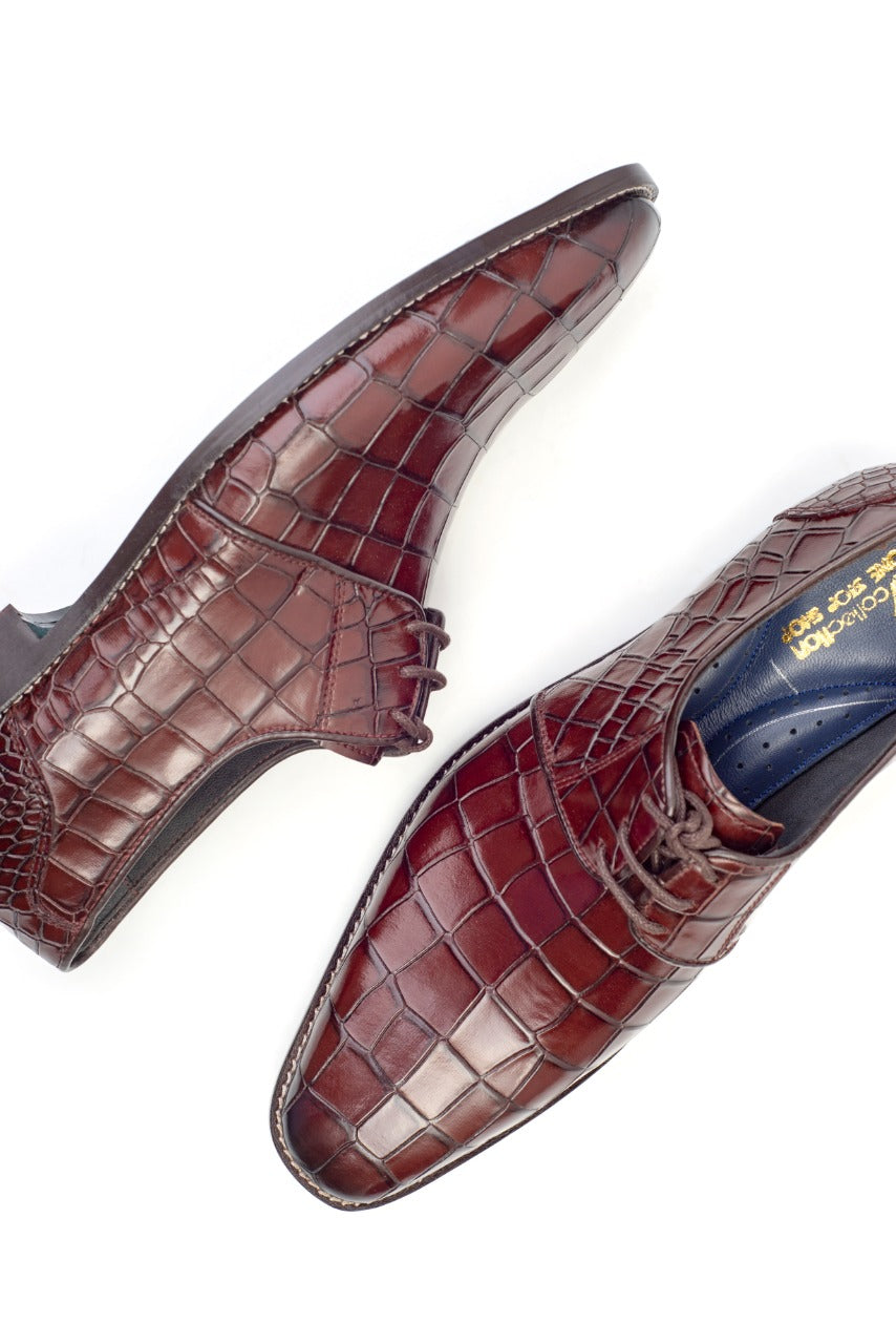 Men's Genuine Leather Formal Shoes, Style 6055