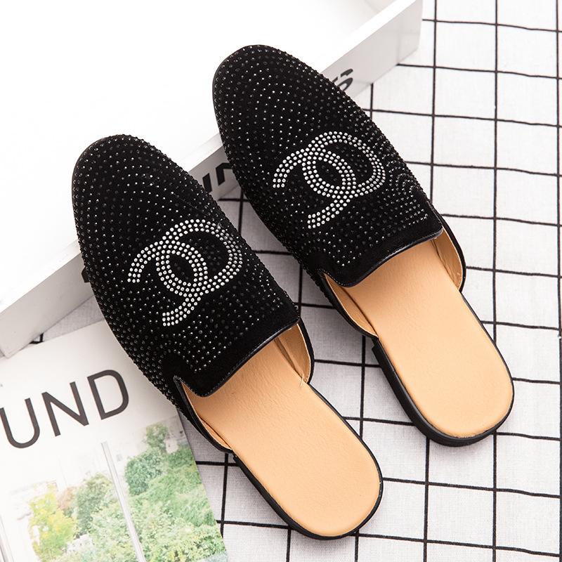 casual semi slipper men 2024