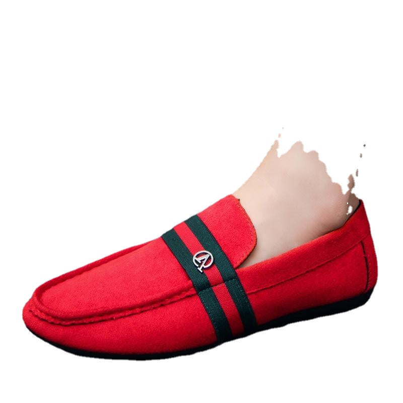 Men's Red Loafers, Style 2487