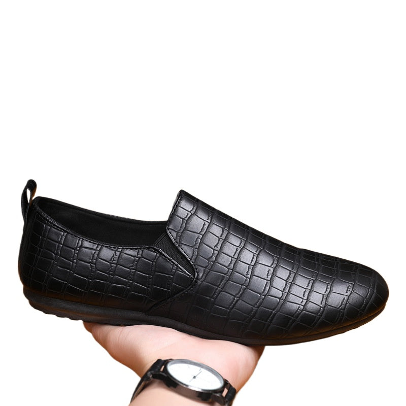 Spring and summer social guy casual shoes trendy shoes Doudou shoes men's lazy shoes cover feet and pedal men's shoes foreign trade