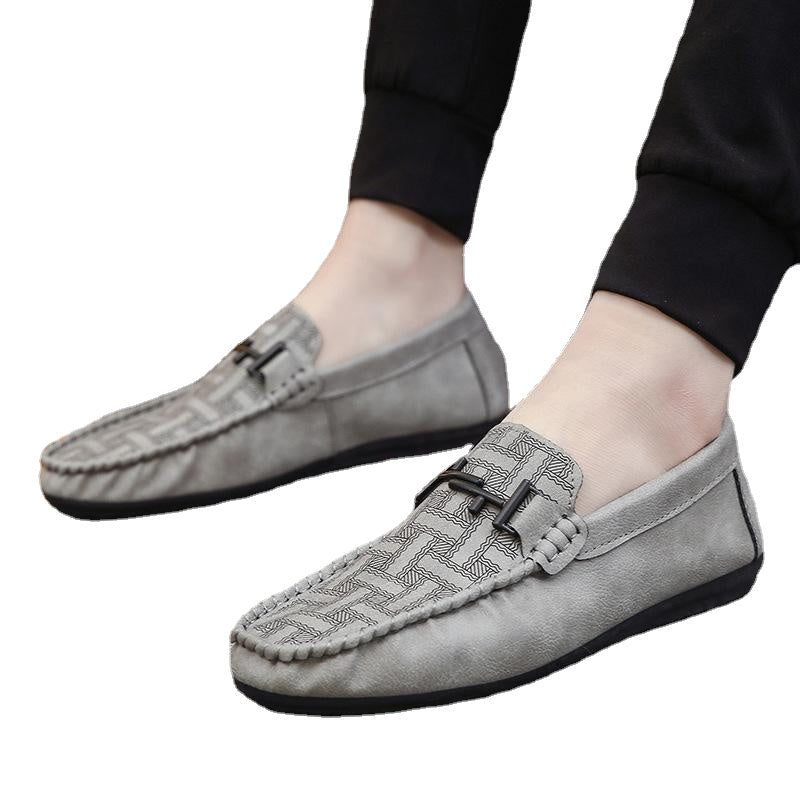 Men's Black Loafers – Style 87