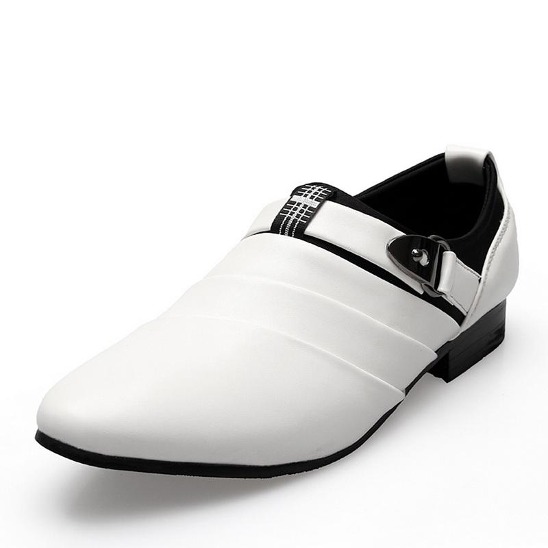 Men's Black Oxford Formal Shoes – Pointed Toe, Business