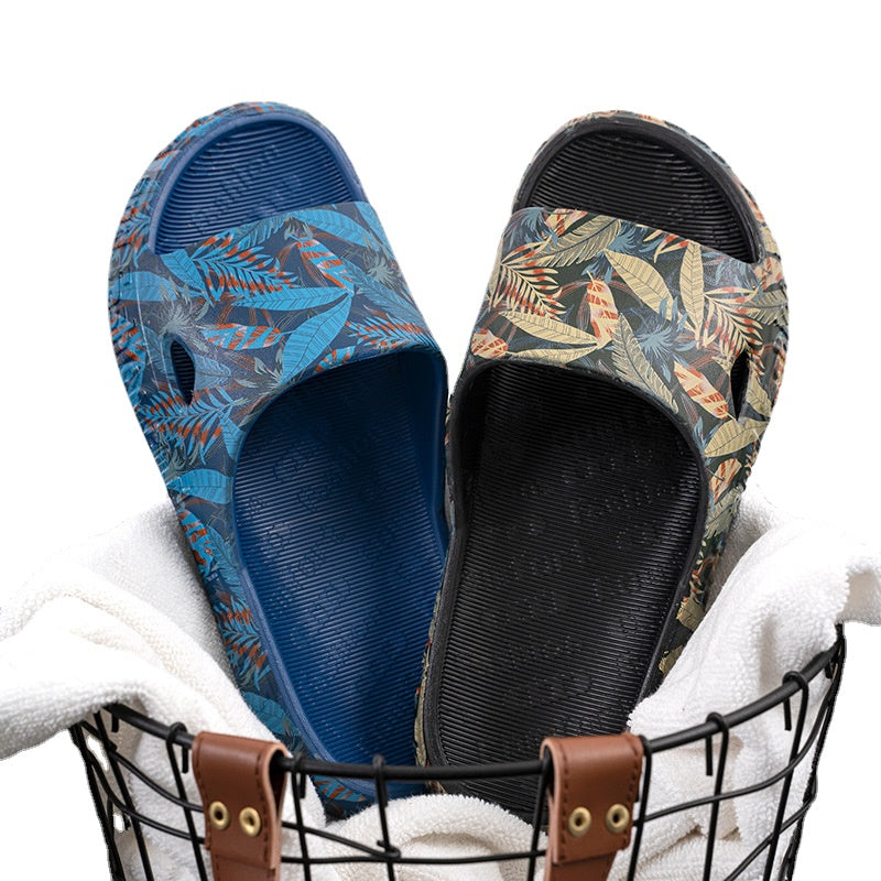 New summer e-commerce explosions men's Southeast Asian foreign trade trend beach non-slip EVA home sandals and slippers wholesale