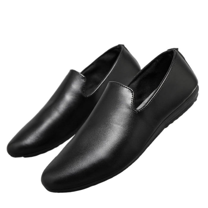 Spring and summer casual shoes trendy shoes men's foot-fitting Doudou shoes men's lazy shoes foot-fitting trend one-pedal men's shoes cloth shoes