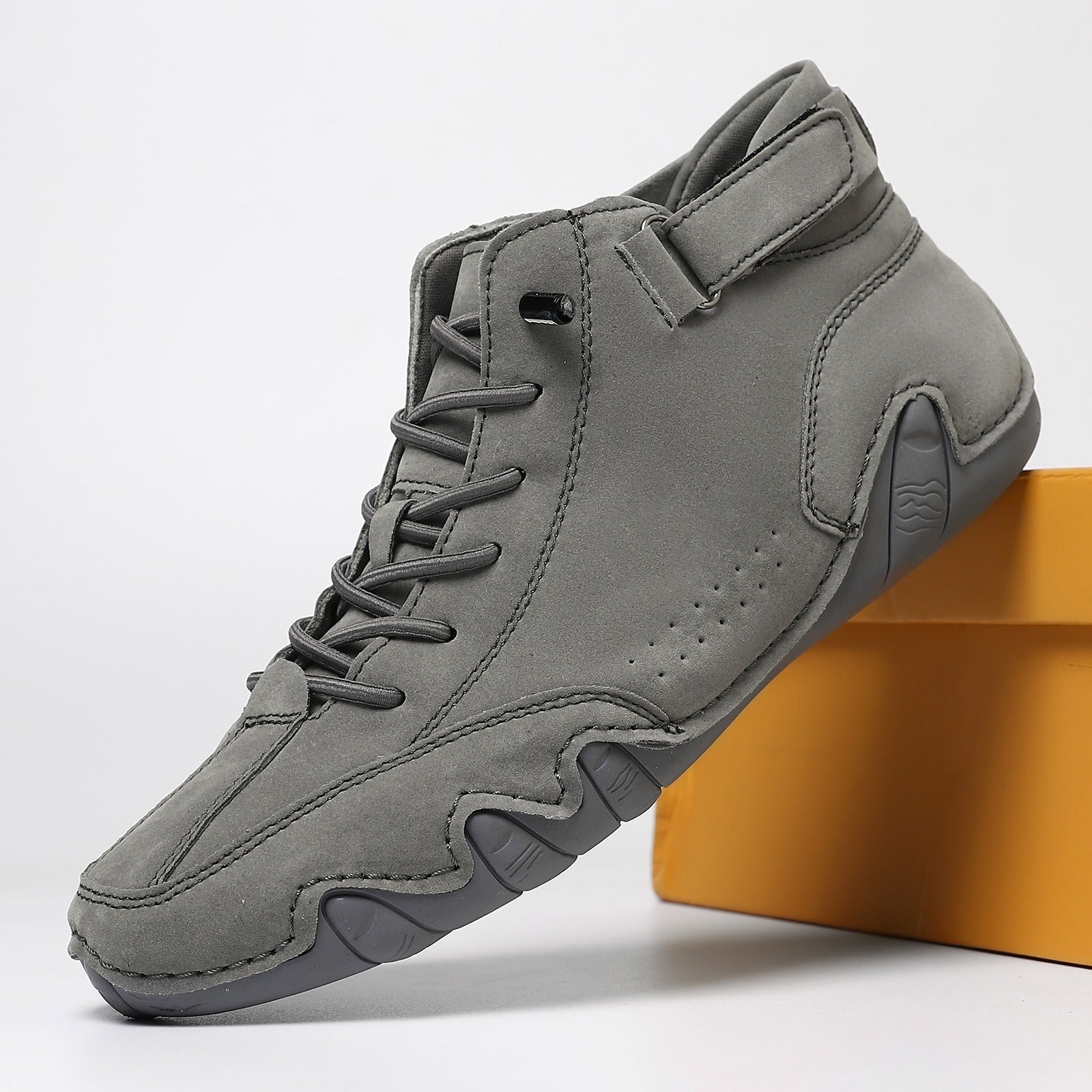 Men's Gray Martin Boots