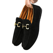 Spring and autumn social guy casual shoes trendy shoes Doudou shoes men lazy shoes cover feet and pedal men's shoes cross-border