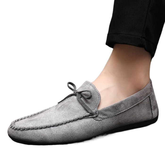 2025 business summer men's casual trendy shoes wedding groom driving fashion loafer shoes lazy platform