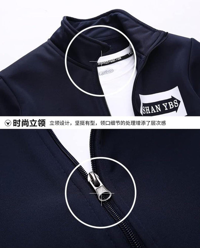 Tracksuit Casual Sport Suit Men Running Sets Sportswear Male Clothing Jogging Suit