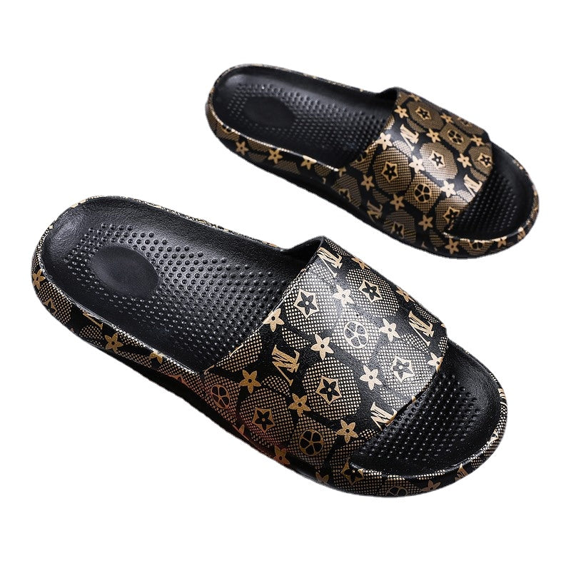 Men's Gold Sandals