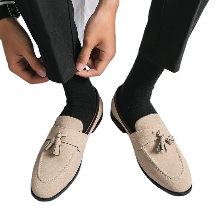 Winter New Product Trend Men's Lefu Shoes, Pea Shoes, Casual Shoes, Can Be Sent as a Substitute