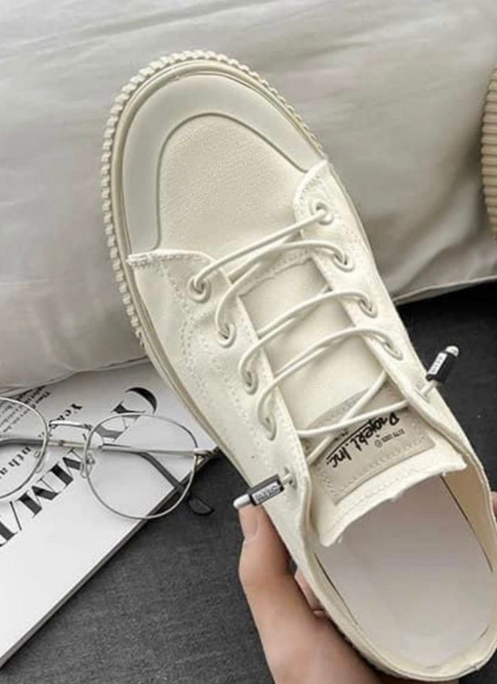 Simon Reiner's new men's canvas casual lazy shoes, one-step cool and breathable half drag casual half drag summer(P)