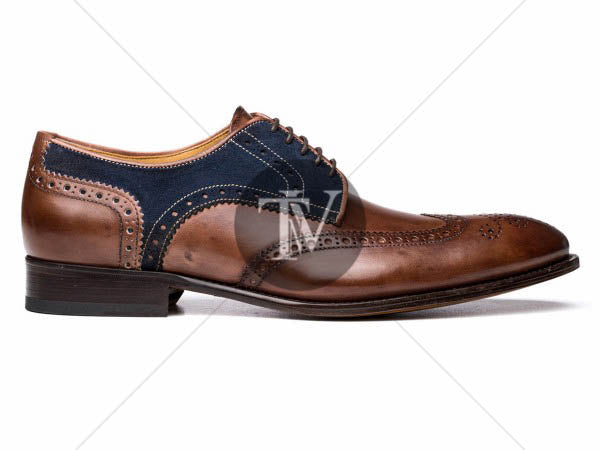 Dual color formal leather shoes 2025(P)