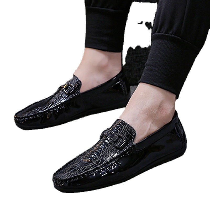 One foot pea bean shoes male 2023 spring Korean lazy shoes wild casual shoes trend shoes set foot men shoes